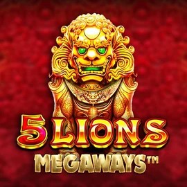 5 Lions Megaways slot logo by Pragmatic Play at X3bet casino