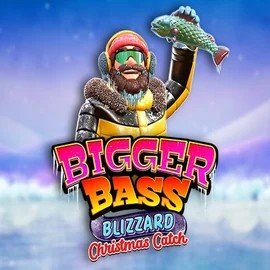 Bigger Bass Blizzard Christmas Catch online game logo by Pragmatic Play on x3-bet.ch