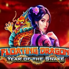 Floating Dragon Year of the Snake logo by Pragmatic Play at X3bet casino