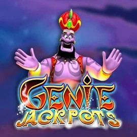 Official Jackpots logo: Genie Jackpots by Blueprint Gaming at X3bet casino