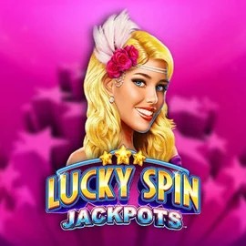 Lucky Spin Jackpots slot logo by Novomatic at X3bet casino