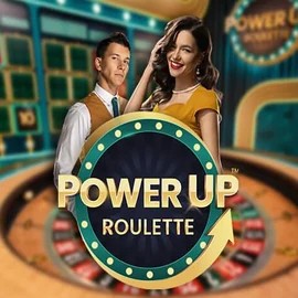 PowerUP Roulette slot visual from Pragmatic Play available on x3-bet.ch