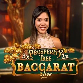 Prosperity Tree Baccarat online game logo by Evolution on x3-bet.ch