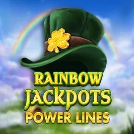 Rainbow Jackpots Power Lines slot icon by Red Tiger Gaming, available at X3bet casino